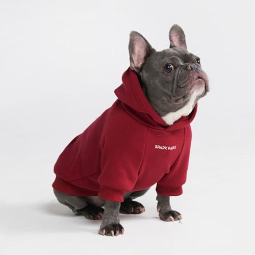 Spark Paws Dog Hoodie - Buttery-Soft Sweater Sweatshirt, Clothes for Puppy