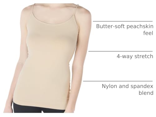 Image of NIKIBIKI Women Seamless Basic Camisole, Made in U.S.A