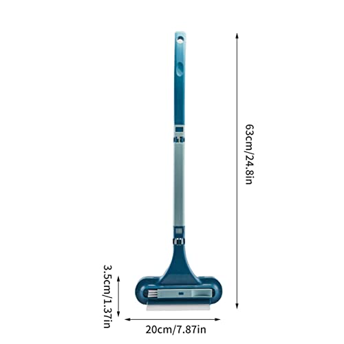 Miniatura 2 de 63cm Limpiador De Mosquitera, Cepillo Mosquiteras, Herramienta Limpieza Ventanas Doble Uso Húmedo Y Seco, Cepillo De Limpieza De Pantalla 2 En 1,Extensible En Seco Húmedo,Cepillos Limpieza Mosquiteras