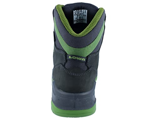 LOWA Renegade Work GTX Mid S3, Farbe:schwarz/grün, Schuhgröße:43 (UK 8.5)