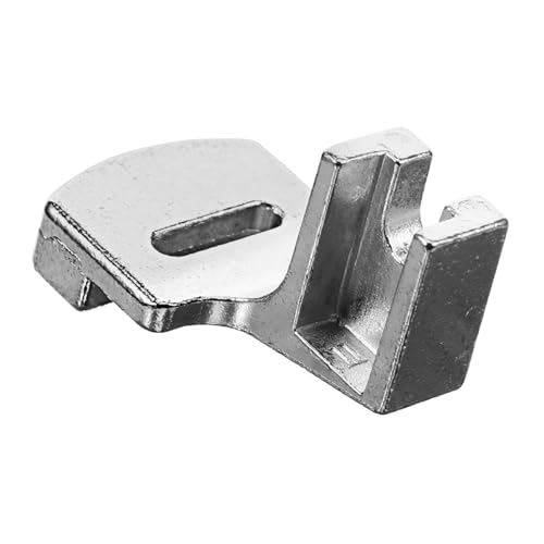 DOITOOL Prensador de máquina de Coser Multifuncional reunión Plegable Dobladillo Derecho Prenda recolectar pie de Costura de Acero prensatelas para Coser Presilla Silver