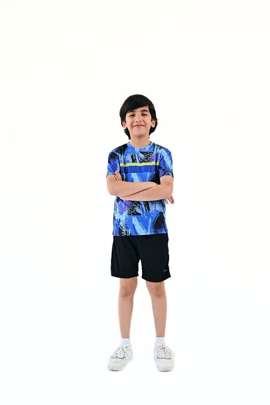 Active Wear Boy’s Half Sleeves T-shirts with Shorts Active Wear Boy’s Half Sleeves T-shirts with Shorts