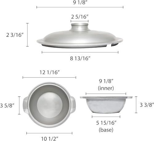 Wok de aluminio TrueCraftware 9 pulgadas con tapa miniatura 5