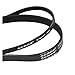 KoovDem V-Belt PJ610 240J 3/4/ 5/6/ 7/8 Ribs for DIY RC Model Motor Transmission Timing Belt(1Piece 3Ribs)