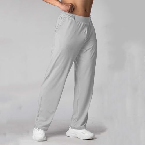Plus Size Joggers Pants for Men Elastic Waist Sweatpants Drawstring Trousers Outdoor Hiking Pants Casual Sport Pant2