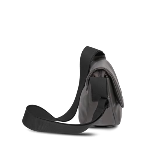 Zwei Unisex Umhängetasche Cargo CA40 kleine wasserfeste Tasche 1 Liter aus leichtem Hydroflex, Schlüsselband, verstellbarer Gurt, sportliche Crossbody-Bag für Damen Herren & Teenager (stone)