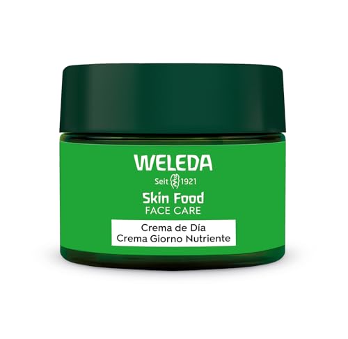 Weleda - Skin Food Crema Nutritiva de Día, Nutre, Hidrata y Repara la Piel, Rápida Absorción, con Extractos Botánicos de Pensamiento, Caléndula y Manzanilla Orgánica, Apto para Pieles Secas - 40 ml