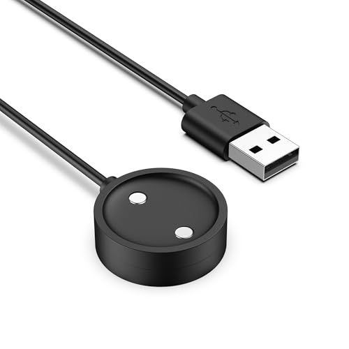 Amzpas Magnétique Chargeur Câble Compatible avec Suunto Race | Race S | Vertical | 9 Peak | 9 Peak Pro (Noir)