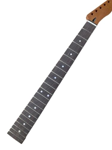 Manche de guitare 25.5 pouces touche palissandre 22 frettes