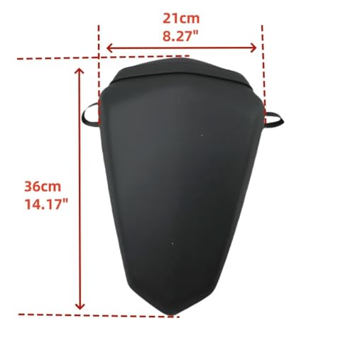 Asiento pasajero con cojín suave de alta absorción de impactos para moto Z 400 EX 2