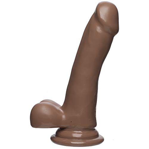 The D Slim D Godemichet Firmskyn Caramel 6" 1 Unité