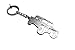 Stainless Steel Keychain suitable for Hummer H1 1992-2006 enthusiasts Laser Cut Key Chain with Ring Car Body Profile Design 3D Keychain