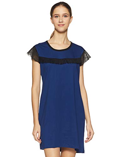 Image of Klamotten Mid Length Cotton Women Sleepshirt Nightdress Nightwear