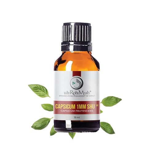 Premium Oleoresin Capsicum Extract - One Million SHU - Capsicum Frutescens Fruit Oil - Solvent Extracted Capsicum Oleoresin for Food Flavoring, Spices, Culinary Use, Cosmetics, and Industrial Formulations - 15 ml