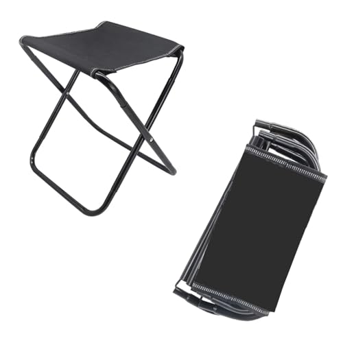 Mini sedia pieghevole per esterni,26 x 23x 28 cm Mini sgabello pieghevole da campeggio, Camping Sgabello Pieghevole, Piccolo Sedia Campeggio Pieghevole per la pesca,il campeggio,i viaggi,le escursioni