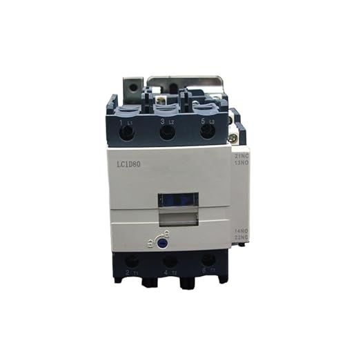 Contacteur magnétique LC1D80 CJX2 80A AC110V 1 pièce pour circuit