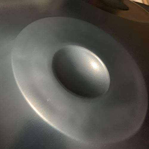 Handpan de 22 pulgadas 10 notas de nivel inicial negro miniatura 5