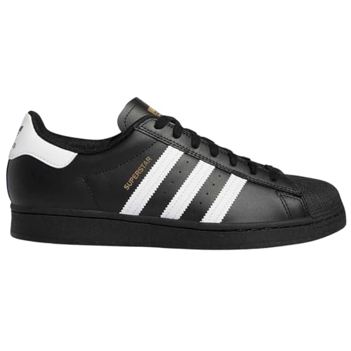 adidas Mens Superstar ADV Skate Shoes - Core Black/Cloud White Size: 11.5
