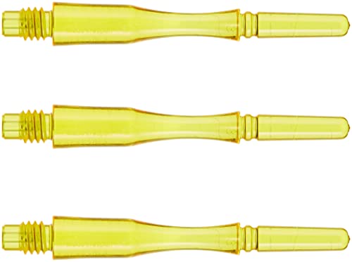 コスモダーツ フィットシャフト ギア シャフト ハイブリッドスピン クリアイエロー3