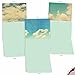 The Best Card Company - Box of 10 All Occasion Cards Blank (4 x 5.12 Inch) - Scenic Landscape Cards Assorted - Cloud 9 M2036