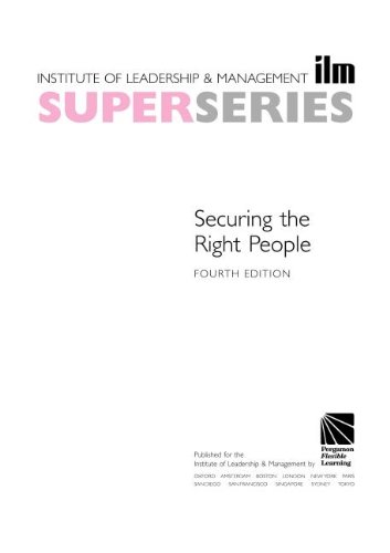 Buy Securing the Right People Super Series โ BookShops.in