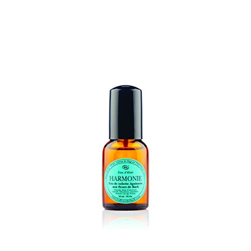 Elixirs & Co - Woda toaletowa z kwiatami Bach - Wellness - 100% Naturell - Wegańska - Organiczna - Wyprodukowano we Francji - Harmonia - Kojąca woda toaletowa - 30ml