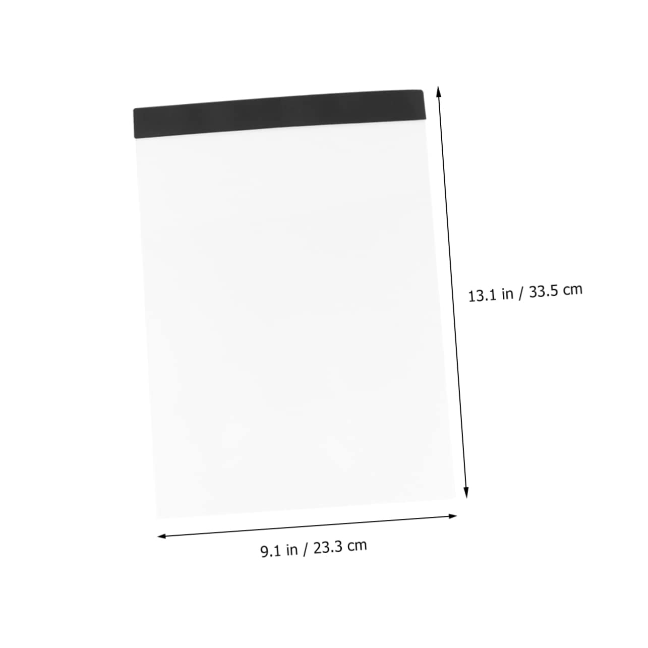 Table Lumineuse A4 LED en Acrylique Blanc, 1 Set pour Dessin