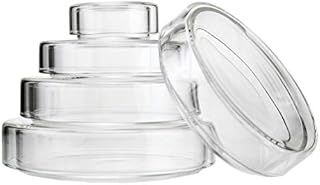 DONLAB ADA090 Borosilicate 3.3 Glass Petri Dish 90mm Petri Plate Cell Culture Dish