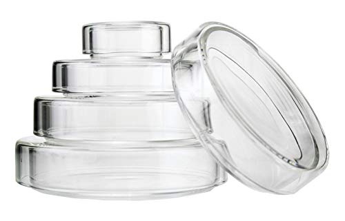 DONLAB ADA120 Borosilicate 3.3 Glass Petri Dish 120mm Petri Plate Cell Culture Dish