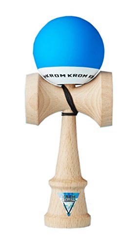 KROM Kendama Gioco - POP Dark Blue - Equilibrio impeccabile - Abilità cognitive migliorate - Equilibrio, riflessi e creatività migliorati - Modello Kendama Pro fatto per principianti e professionisti.