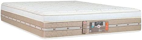 Colchao Casal Castor Silver Star Mola Pocket Air One Face 138X188...