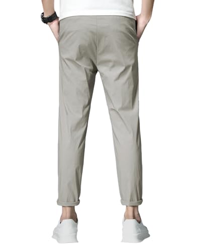 Image of EYEBOGLER Men's Solid Brand Logo Track Pants