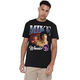 Stranger Things Mike Homage Camiseta Unisex, Negro, XL