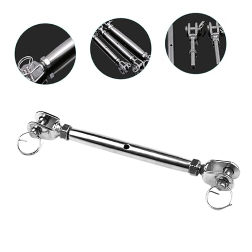 Tensor de acero inoxidable para cables con tornillo pesado miniatura 5