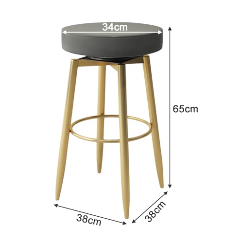 Tabourets de bar pivotants pour îlot de cuisine chic et moderne