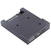 Sfr1m44-u100k USB-Emulator, 3,5 Zoll (8,9 cm), 1,44 MB Diskettenlaufwerk-Emulator in Schwarz