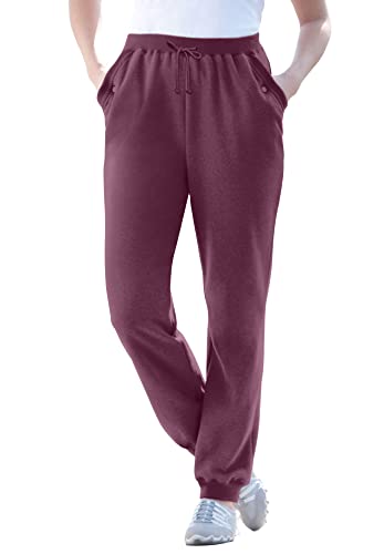 Woman Within Plus Size Tall Womens Plus-Size Better-Fleece Pull-On Jogger Sweatpants