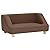 Keyur Pet Sofa, Dog Sofa Couch Dog Settee Dog Cat Bed Lounger Dog Sofa Brown 95x63x39 cm Linen