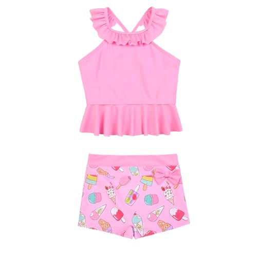 Image of CHILDRENSTAR Little Girls Tankini Swimsuit 2 Pieces Bathing Suit for Kids
