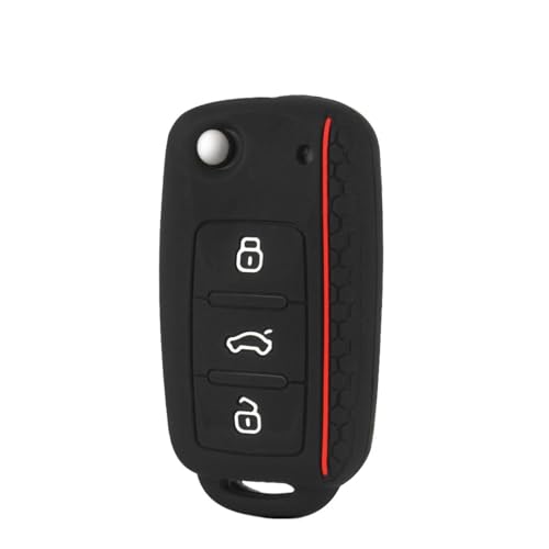 Étui clés télécommande en silicone 3 boutons pour sécuriser votre clé VW lors de vos sorties