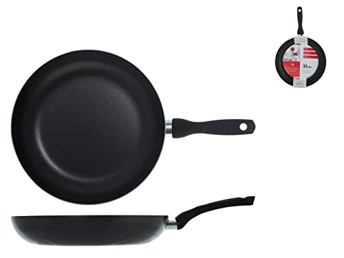 Ho-Me In Rombo Home Maitre Sartén Antiadherente, Aluminio, Gris Antracita/Negro, 32 cm Cover
