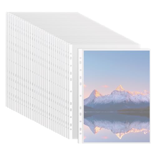 Pochettes perforees A4 plastique transparent classeur archives dossiers
