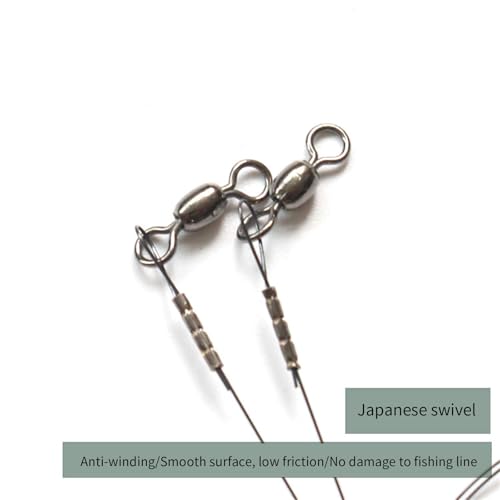 Leader Invisible para Pesca Acero Inoxidable Flexible 20cm miniatura 3