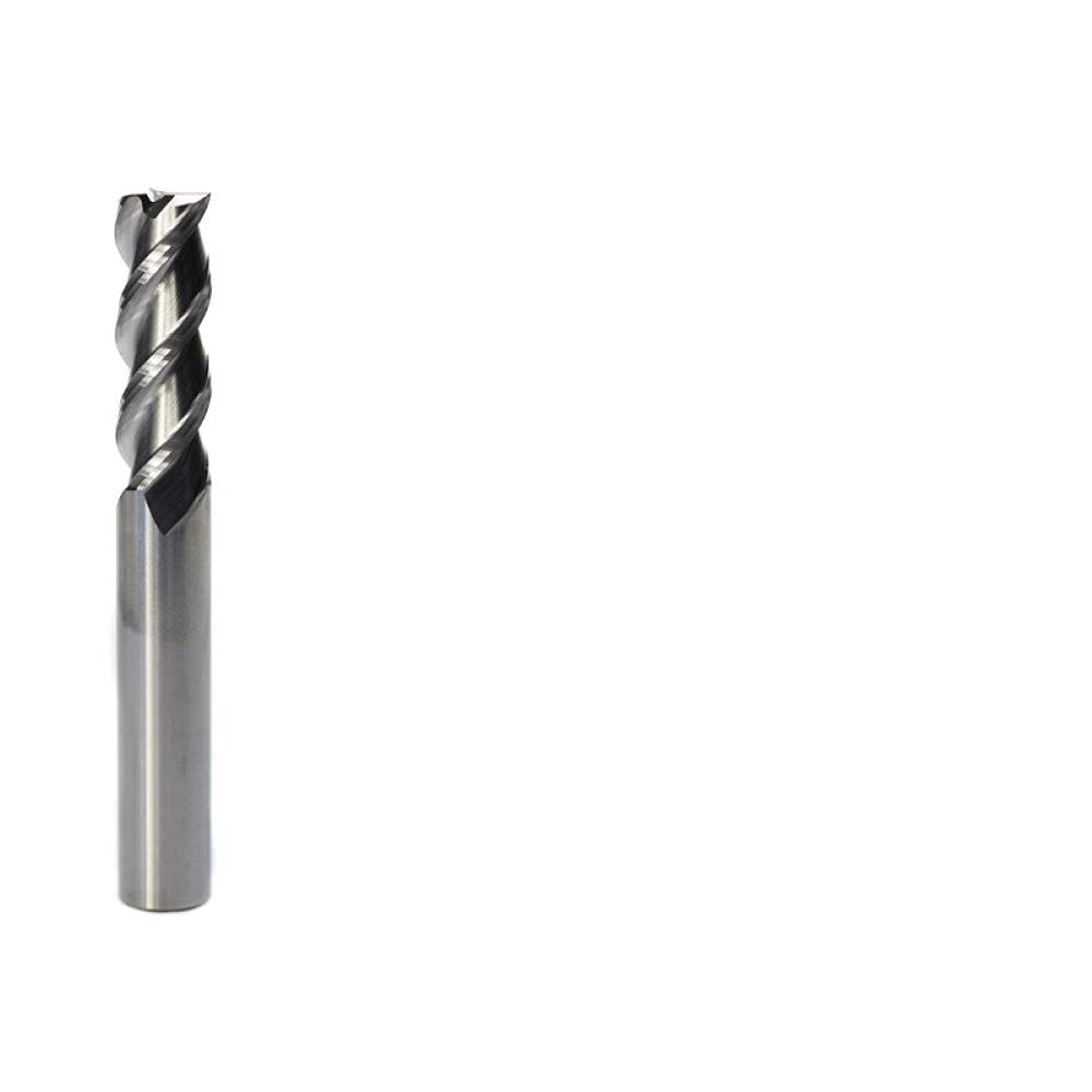 Hartmetall-Endmühle 4mm 6mm 8mm 10mm 12mm Aluminium-Fräser 3 Flöten-Wolfram-Mahlschneider CNC-Maschinen-Endfräser-D6xd6x20x50l.