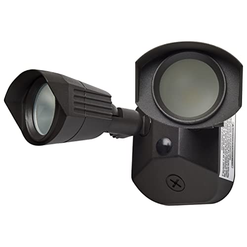 Image of Nuvo 65 /212 LED Dual-Head Security Light, 3000K, Bronze