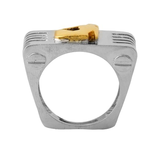 Men's Elegant Alloy Ring, Everyday Wear