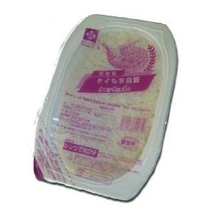 弁次郎商店 インディカ種；粘りがたまらない タイ産 もち米 レトルトパック+バスマティ籾玄米3P