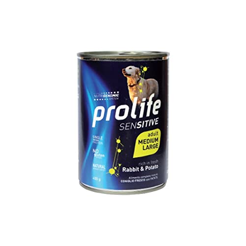 Produktbild von Prolife Dog Wet Sensitive Kaninchen - 400 g