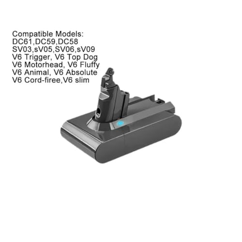 Batería compatible Dyson V6 recargable para reparar succión 3