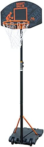 SILVER VALLEY Junior Portable Basketball Hoop Height Adjustable Free Standing Basketball Stand for Kids